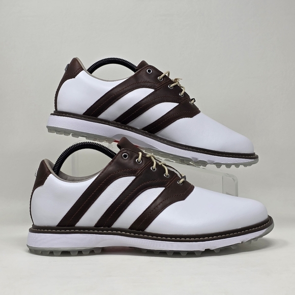 Adidas‎ MC Z-Traxion Unisex White Brown Golf Shoes IG0910 Men Size 9 Wnms 10 New main image 6